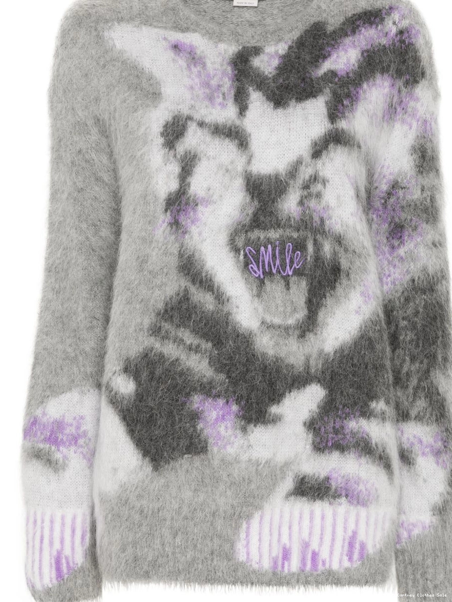Affordable sweater Stella intarsia Cat McCartney Women 0819